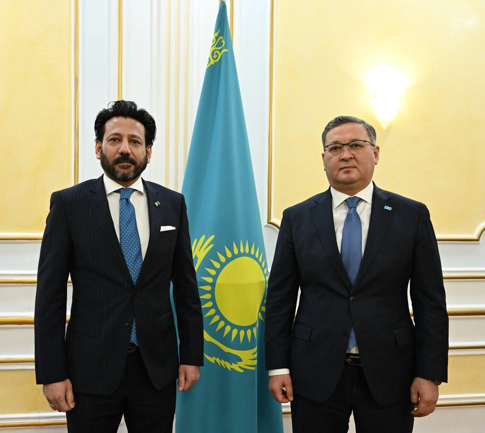 Ambassador Bhatti Discusses Bilateral Ties with Kazakhstan DPM